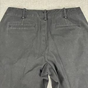 Lauren Ralph Lauren Pants Womens 4 Black‎ Chino Twill Flat Front Stretch Pockets thumbnail 6