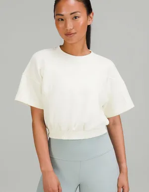Women’s Lululemon Softstreme‎ Gathered T-shirt Size :6 thumbnail 1