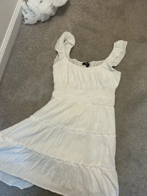 Trixxi white summer dress thumbnail 3