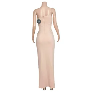 NOOKIE Lust One Shoulder Gown, Blush, Medium thumbnail 10