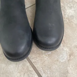 Teva ellery Tall Waterproof Boots burnished Black Leather NWOT SZ 8 Zip Womens thumbnail 3