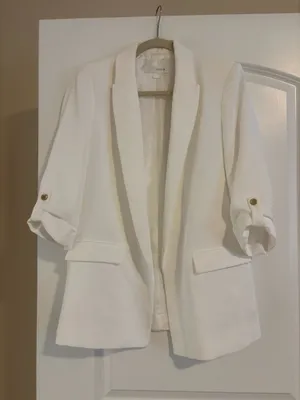 White Zara Blazer thumbnail 1