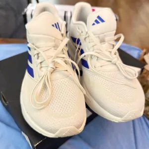 Adidas Run Falcon 5 Running Shoe White Sneaker Footwear Trainers Mens Size 10.5 thumbnail 2
