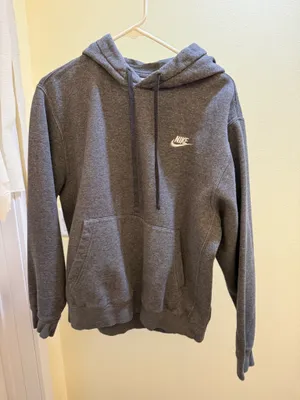 Grey Nike Hoodie thumbnail 1