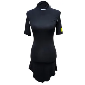 Secondleft NWT S1 Cut Out Dress Short Black Mock Neck Streetwear Size Medium thumbnail 2