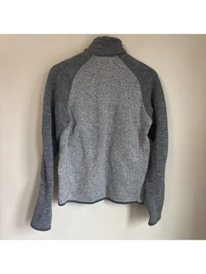 Patagonia Lightweight Better Sweater Gray Quarter Zip Fleece Pullover Small thumbnail 4