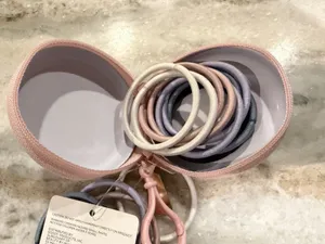 Mackenzie Childs x Goody Rosy Check Purse Charm Elastics Grt 4 Pods Fast Ship thumbnail 3