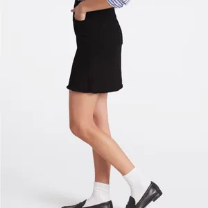 Just USA Black Denim Mini Skirt NWT Size L thumbnail 3