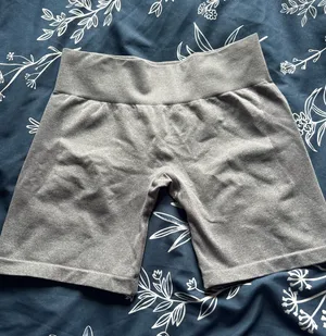 Grey NVGTN Shorts  thumbnail 1
