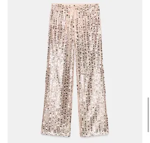 Zara flowy sequin pants. S thumbnail 7