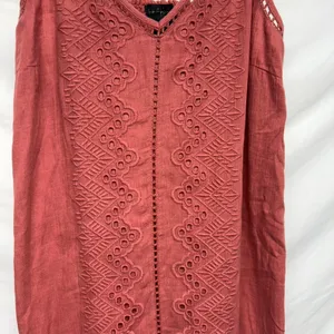 Rust colored house of harlow dress thumbnail 4