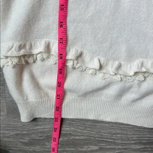 Sézane Andreas Jumper in ecru wool and cashmere XS thumbnail 15