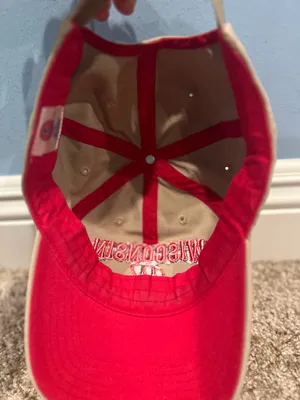 Wisconsin Badgers Collegiate Cap Tan thumbnail 3