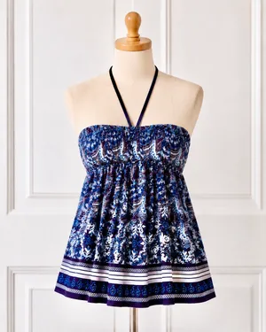 Bugle Boy Vintage paisley print top thumbnail 6