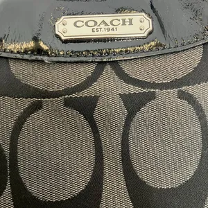 Coach Soho Signature Black Large Hobo Shoulder Bag E1271-F19251 thumbnail 2