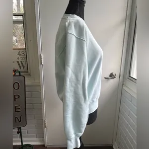 Aritzia Terry Sweatfleece Perfect Crew Sweatshirt‎ XS athleisure layered winter thumbnail 3