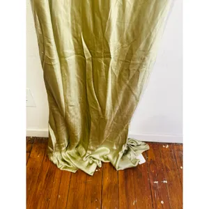 REFORMATION Dried Herbs Green Asymmetrical Cowl Neckline Rhonda Dress sz 18 thumbnail 10