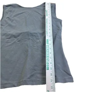 Madewell Olive Green Women Sleeveless Tank Top Square back Minimalist Stretch M thumbnail 12