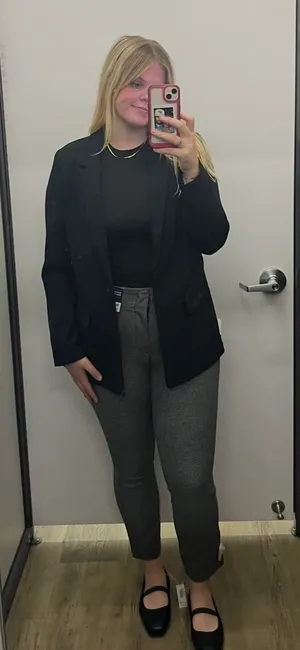 Old Navy Extra High-Waisted Polished Pixie Pants  thumbnail 2