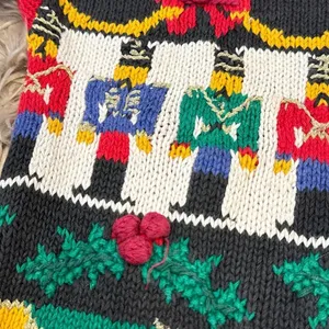 Vintage Christmas sweater size large thumbnail 4