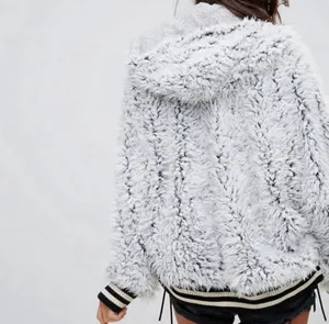 Free people fuzzy dolman jacket thumbnail 3