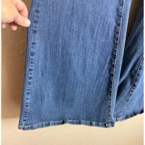 Free People‎ Womens 29R Just Float On Flare Jeans Blue High Rise Stretch Denim thumbnail 3