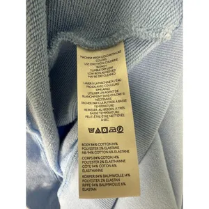 Maeve Blue Colorblock Crewneck Sweater Size Medium thumbnail 3
