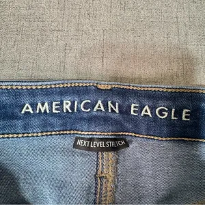 American Eagle AE Next Level High Waisted Jegging Dark Skinny Jeans Size 8 thumbnail 10