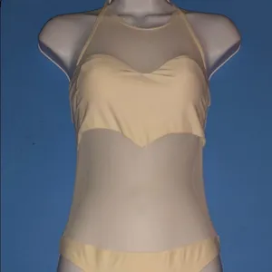 Solkissed One Piece Bathing Suit W/Mesh thumbnail 2