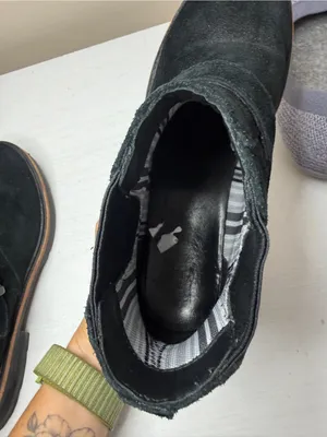 LLBean Old Port Black Suede Ankle Boot Sz 8 thumbnail 14