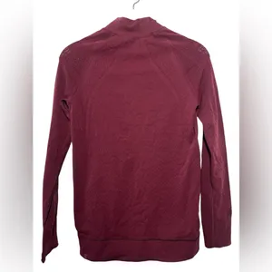 Lululemon Reveal 1/2 Zip Mindful Motion Deep Ruby thumbnail 9
