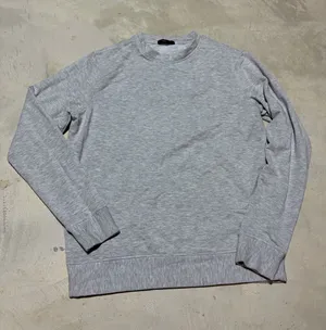 Quince supersoft fleece Heather Grey Crewneck small thumbnail 1