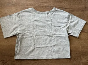 Champion Heather Grey Crop Top thumbnail 4