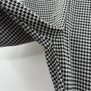 Urban Outfitters UO‎ Casey Houndstooth Plaid Kick Flare Pull-On Pants Sz XS thumbnail 7