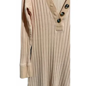 Free People Beach‎ Sunflower Maxi Dress Peach Women's Size Large thumbnail 7