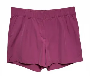 Nike Dri-Fit Button Front Shorts Pink XL thumbnail 1