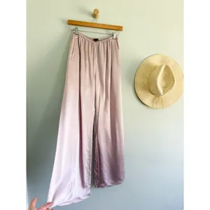 J.Crew | NWT Cosmo Pant in Luster Charmeuse Subtle Mauve | Sz XS thumbnail 3