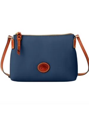 Dooney & Bourke Navy Blue Nylon Crossbody Adjustable Strap Small Minimalist thumbnail 15