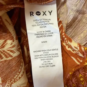 NWT Roxy Ray Of Sunshine Cover Up Beach Sundress Dress Rust Multi Medium thumbnail 7