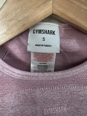 Gymshark Flex Sports Long Sleeve Crop Top Calm Pink Size Small thumbnail 2