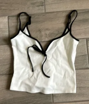 Creaman tank top White thumbnail 1