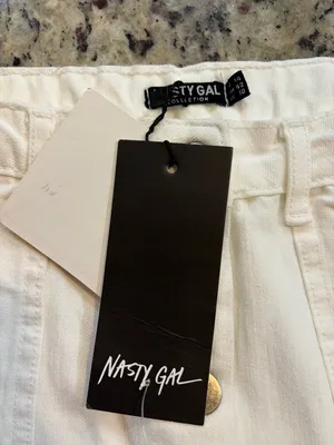 Nasty Gal White Button-Front Mini Skirt thumbnail 3