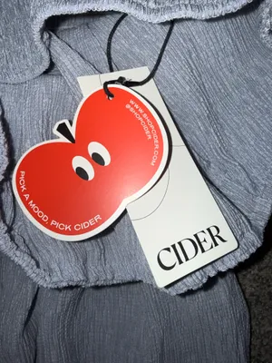 CIDER Drape Neck Smocked Strapless Wide Leg Jumpsuit thumbnail 4
