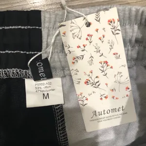 NWT Women’s Automet Two-Tone shorts Black Grey Split Sweatshorts Sweate Medium thumbnail 2