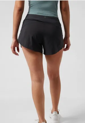 Athleta Run with It 3.5” Black Shorts thumbnail 5