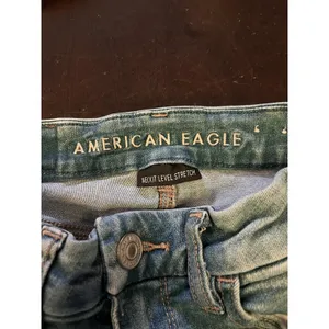 American Eagle Outfitters Curvy High Rise Jegging Jeans Womens 00 Distressed thumbnail 7