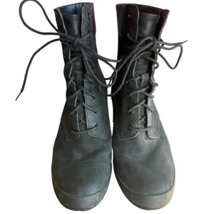 Timberland Women’s Heeled Lace Up Boots Size 7 Leather Very Nice thumbnail 7