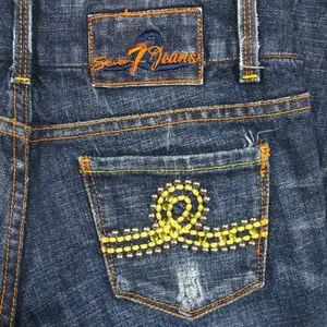Seven 7 by Melissa McCarthy Women's Size 25 Blue Denim Regular Bootcut EUC thumbnail 6