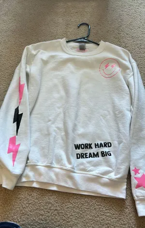Preppy Sweatshirt White thumbnail 1