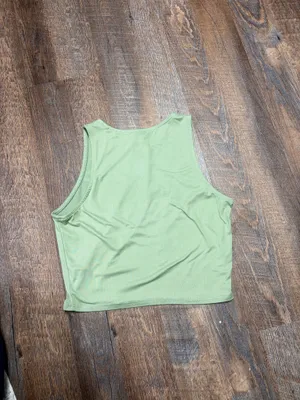 Sage Green Crop Top thumbnail 2
